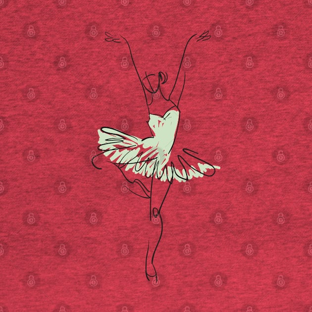 Ballerina Dancer by Mako Design 